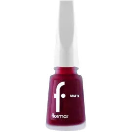 Flormar Matte Oje No: M23 Burgundy In Matte - 1