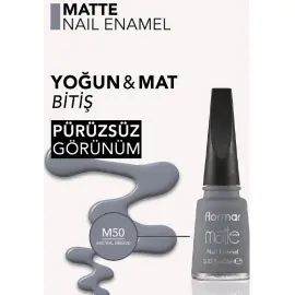 Flormar Matte Oje No: M50 Mistral Breeze - 3