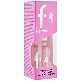Flormar Max Lenght Base Coat - Güçlendirici Etkili Tırnak Cilası 11ml - 2
