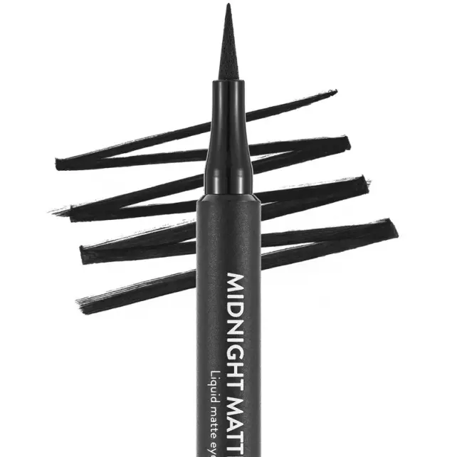 Flormar Midnight Matte Eyeliner No: 01 Black - 2