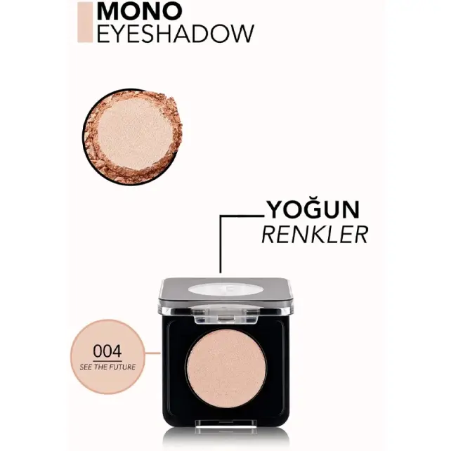 Flormar Mono Eyeshadow - Göz Farı No: 004 Seethefuture - 4