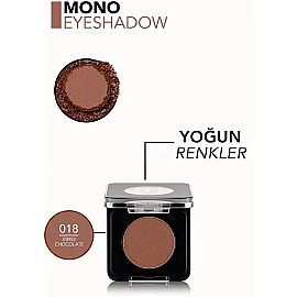 Flormar Mono Eyeshadow - Göz Farı No: 018 Swisschocolate - 4