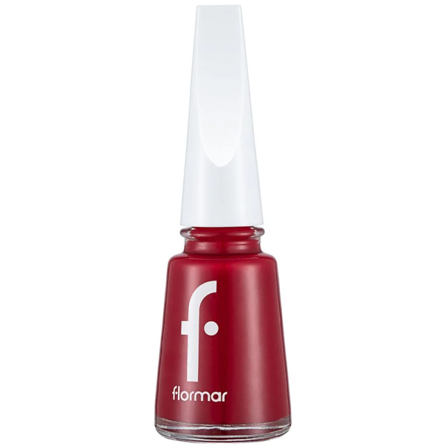 Flormar Nail Enamel Oje No:048 Fiery Red - 1