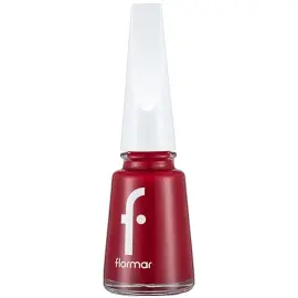 Flormar Nail Enamel Oje No:048 Fiery Red - 1