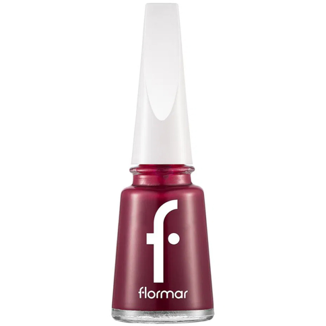 Flormar Nail Enamel Oje No: 075 Baroque Bordeaux - 1