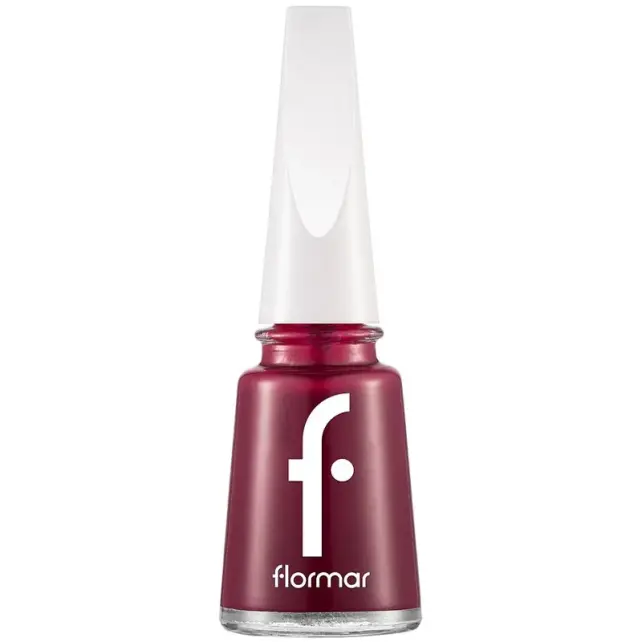 Flormar Nail Enamel Oje No: 075 Baroque Bordeaux - 1