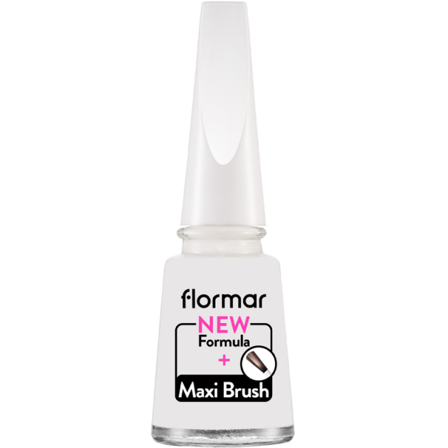 Flormar Nail Enamel Oje No: 310 Snow White - 4