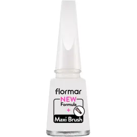 Flormar Nail Enamel Oje No: 310 Snow White - 4