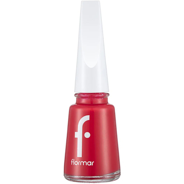 Flormar Nail Enamel Oje No: 377 Red Coral - 1