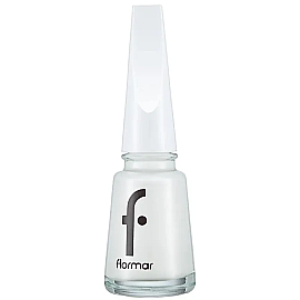 Flormar Nail Enamel Oje No: 400 Bright White - Flormar