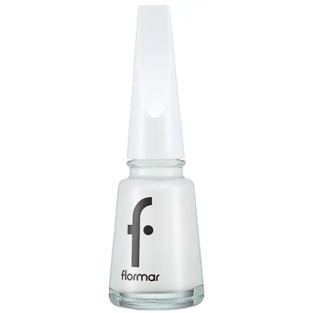 Flormar Nail Enamel Oje No: 400 Bright White - 1
