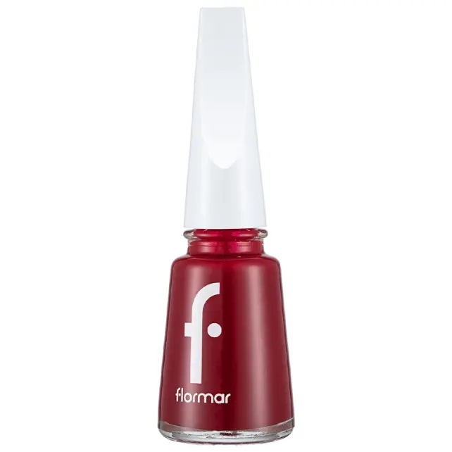 Flormar Nail Enamel Oje No: 406 Dark Red - 1