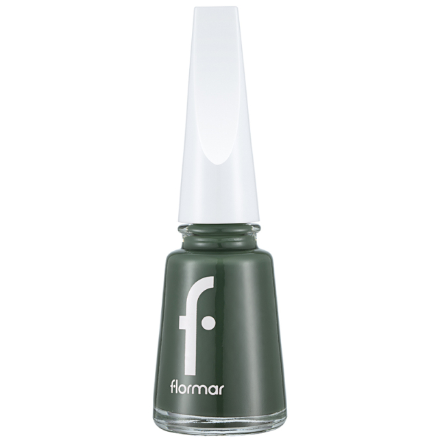 Flormar Nail Enamel Oje No: 453 Khaki Green - 1