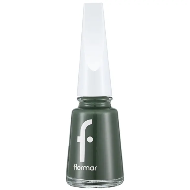Flormar Nail Enamel Oje No: 453 Khaki Green - 1