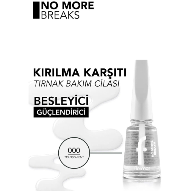 Flormar No More Breaks - Tırnak Bakım Cilası 11ml - 4