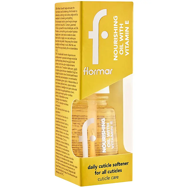 Flormar Nourishing Oil With Vitamin E - Tırnak Bakım Yağı 11ml - 2