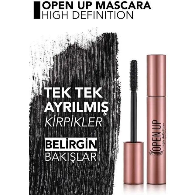 Flormar Open Up High Definiton - Kirpik Ayırıcı Maskara - 4
