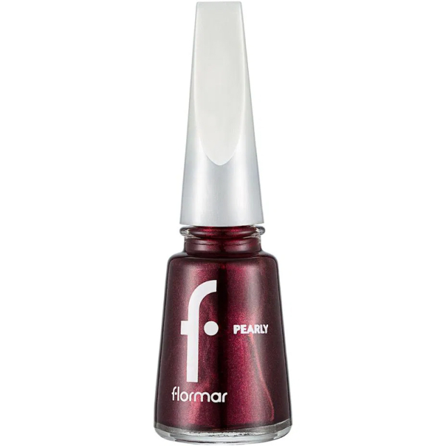 Flormar Pearly - Sedefli Oje No: PL068 Velvet Bordeaux - 1