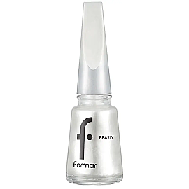 Flormar Pearly - Sedefli Oje No: PL201 Luxury White - Flormar