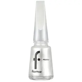 Flormar Pearly - Sedefli Oje No: PL201 Luxury White - 1
