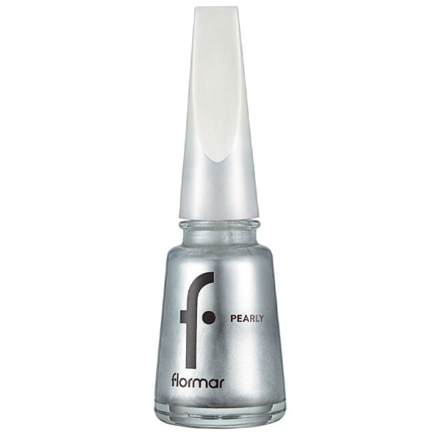 Flormar Pearly - Sedefli Oje No: PL390 Stylish Silver - 1