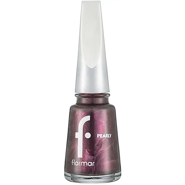 Flormar Pearly - Sedefli Oje No: PL418 Chrome Purple