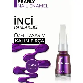 Flormar Pearly - Sedefli Oje No: PL457 Bewitching - 4