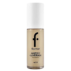 Flormar Perfect Covegare Foundation - Kapatıcı Fondöten No: 102 Soft Beige 30ml - Flormar
