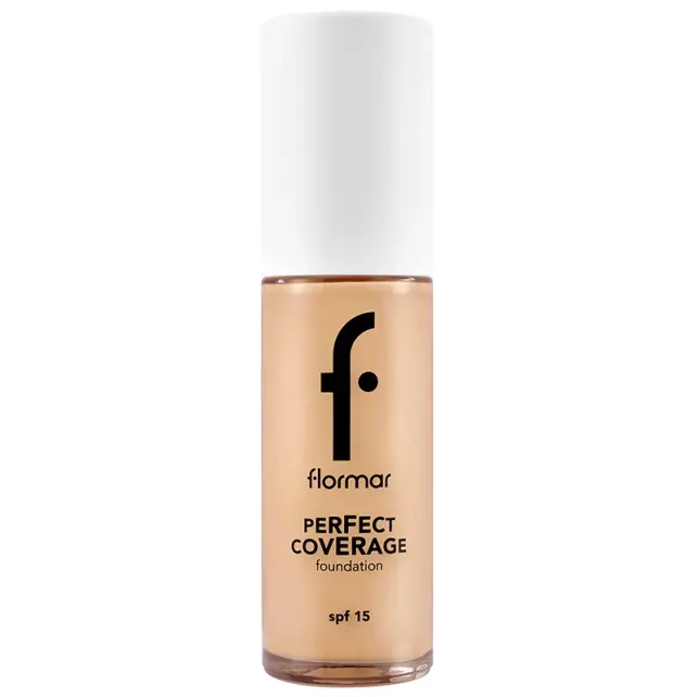 Flormar Perfect Covegare Foundation - Kapatıcı Fondöten No:103 Creamy Beige 30ml - 1