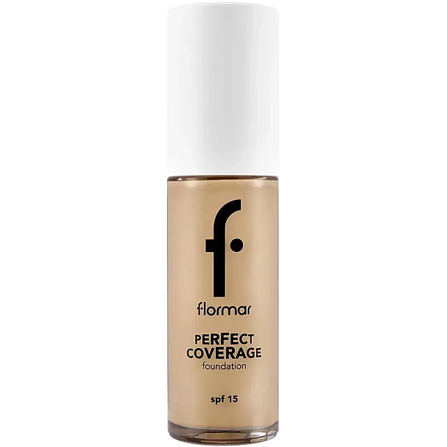Flormar Perfect Covegare Foundation - Kapatıcı Fondöten No: 121 Golden Neutral 30ml - 1