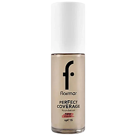 Flormar Perfect Coverage SPF15 - Yüksek Kapatıcı Fondöten No: 131 Warm Nude - Flormar