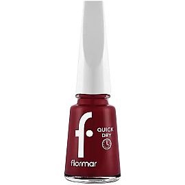 Flormar Quick Dry - Hızlı Kuruyan Oje No: QD06 Fiery Red - Flormar