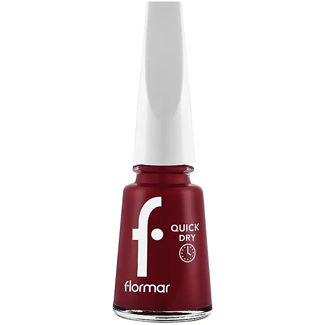 Flormar Quick Dry - Hızlı Kuruyan Oje No: QD06 Fiery Red