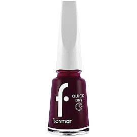 Flormar Quick Dry - Hızlı Kuruyan Oje No: QD21 Blackstar Red - Flormar