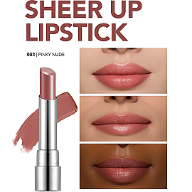Flormar Sheer Up - Yarı Transparan Ruj No: 003 Pink Nude - 3