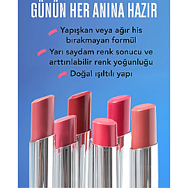 Flormar Sheer Up - Yarı Transparan Ruj No: 012 İntense Love - 4