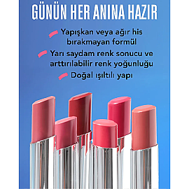 Flormar Sheer Up - Yarı Transparan Ruj No: 013 Gaia - 5