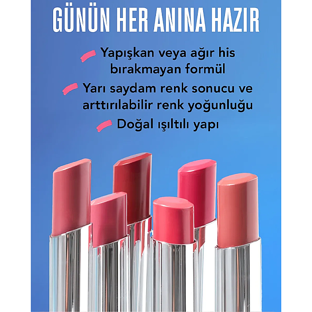 Flormar Sheer Up - Yarı Transparan Ruj No: 013 Gaia - 5