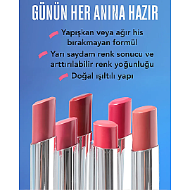 Flormar Sheer Up - Yarı Transparan Ruj No: 015 Go For Bordeaux - 5