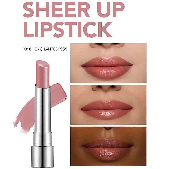Flormar Sheer Up - Yarı Transparan Ruj No: 018 Enchanted Kiss - 3