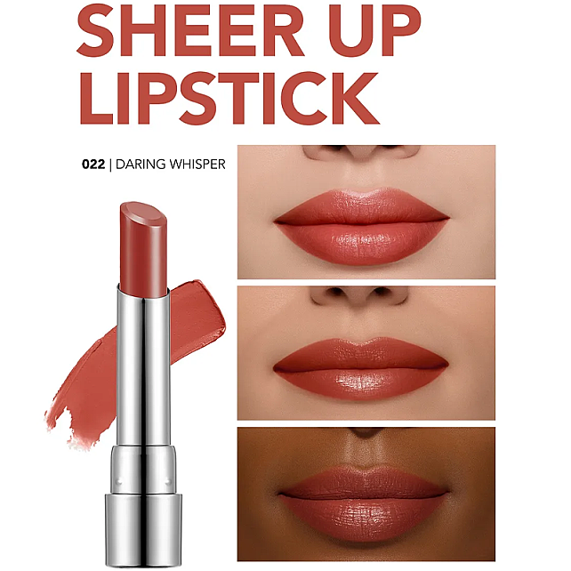 Flormar Sheer Up - Yarı Transparan Ruj No: 022 Daring Whisper - 3