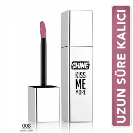 Flormar Shine Kiss Me More - Parlak Bitişli Likit Ruj No: 008 - 3