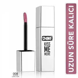 Flormar Shine Kiss Me More - Parlak Bitişli Likit Ruj No: 008 - 3