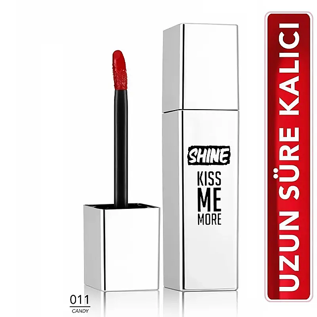 Flormar Shine Kiss Me More - Parlak Bitişli Likit Ruj No: 011 - 3