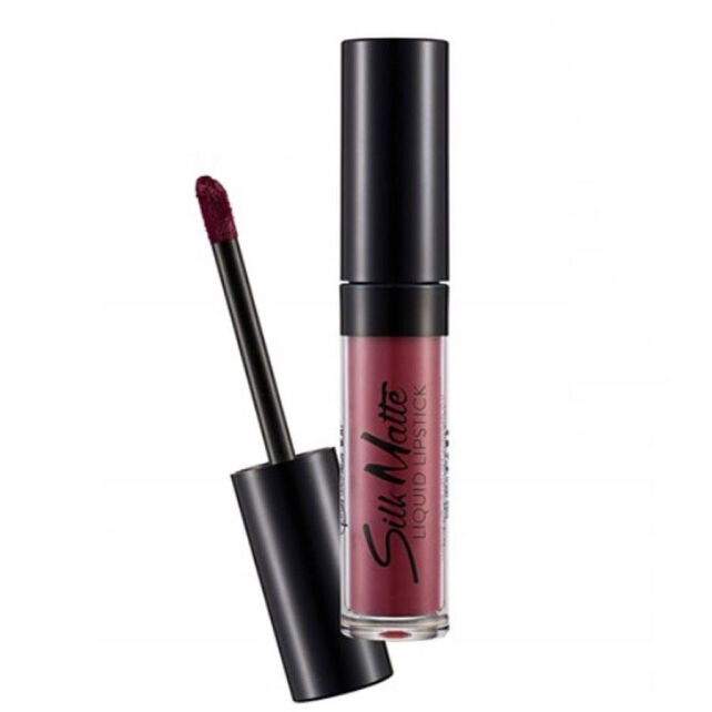 Flormar Silk Matte Liquid Lipstick - Mat Ruj No:015 Pretty Plum 4.5ml Flormar Silk Matte Liquid Lipstick - Mat Ruj No:015 Pretty Plum 4.5ml