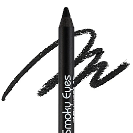 Flormar Smoky Eyes Waterproof Eyeliner - Göz Kalemi No: 001 Carbon Black - 3