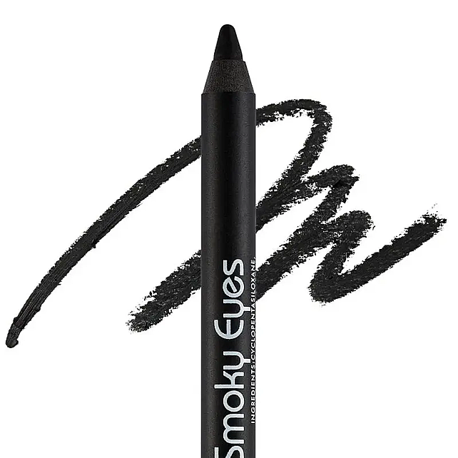 Flormar Smoky Eyes Waterproof Eyeliner - Göz Kalemi No: 001 Carbon Black - 3