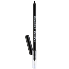 Flormar Smoky Eyes Waterproof Eyeliner - Göz Kalemi No:001 Carbon Black - Flormar