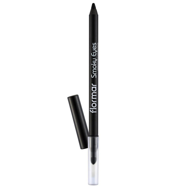 Flormar Smoky Eyes Waterproof Eyeliner - Göz Kalemi No:001 Carbon Black - 1