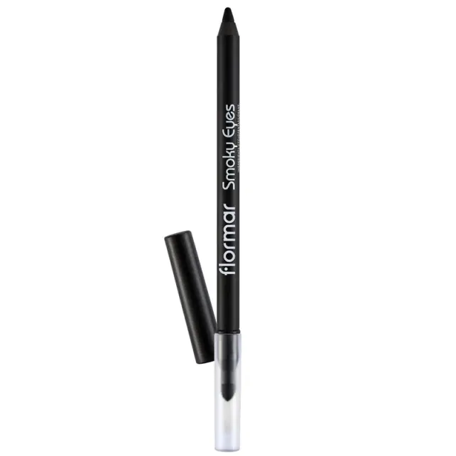 Flormar Smoky Eyes Waterproof Eyeliner - Göz Kalemi No:001 Carbon Black - 1